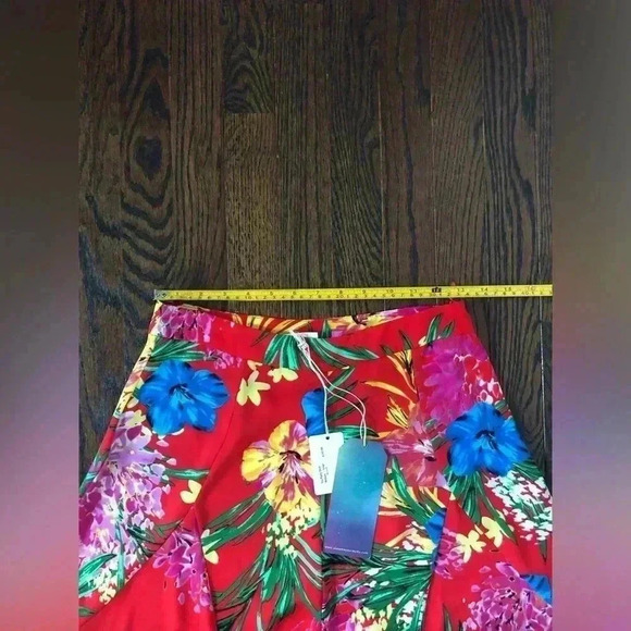 Show Me Your Mumu Women's M Tea Party Midi Skirt in Tropical Tango - NWT!! - Picture 9 of 11